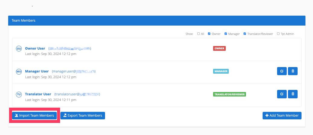 Screenshot - Bulk Adding Users